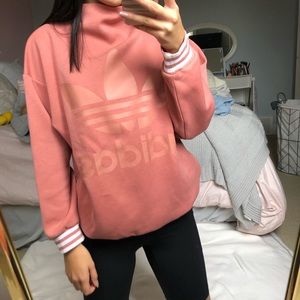 Addias Mock Neck Sweatshirt